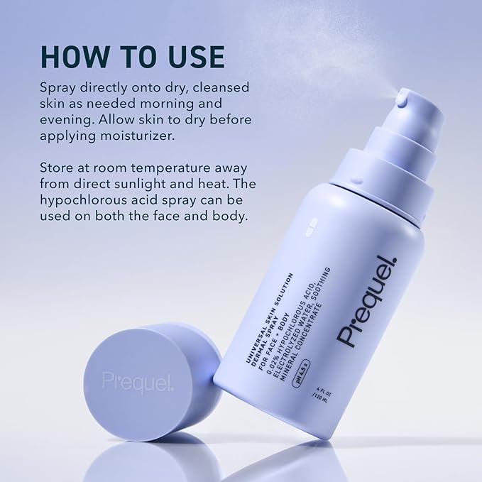 Skin Universal Skin Solution Hypochlorous Acid Spray for Face and Body. HOCL Facial Cleanser and Dermal Spray with Electrolyzed Water and Mineral Complex. pH-Stabilized Skin Care. 4oz-Velvo Beauty