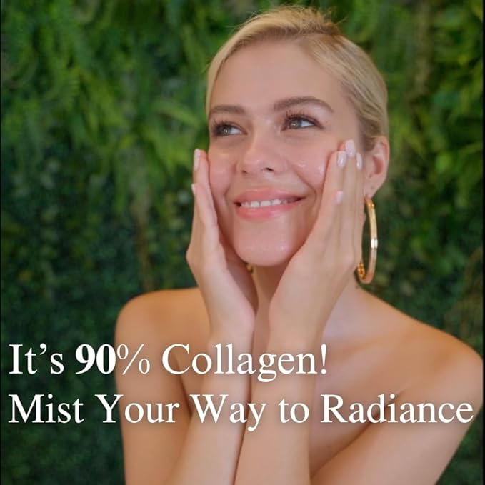 Melting 90% Collagen Essence Mist (2.7 Fl Oz) | Anti Aging, Renew Skin Cells and Protect Skin Barrier with 90% Marine Collagen and TriAqua Mender™-Velvo Beauty