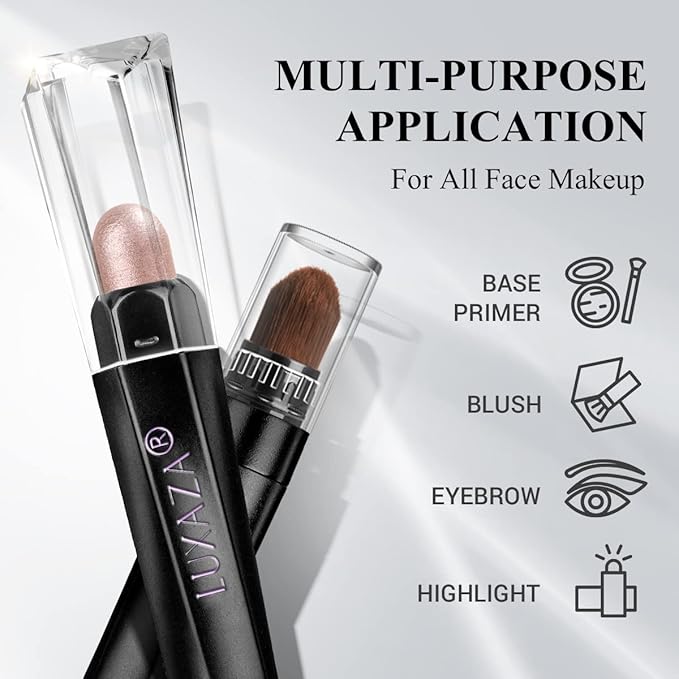 6PCS Cream Eyeshadow Stick Makeup Sets, Metallic And Matte Shimmer Eye Shadow Eye Brightener Stick Pencil Crayon, A05-Wine Red-Velvo Beauty