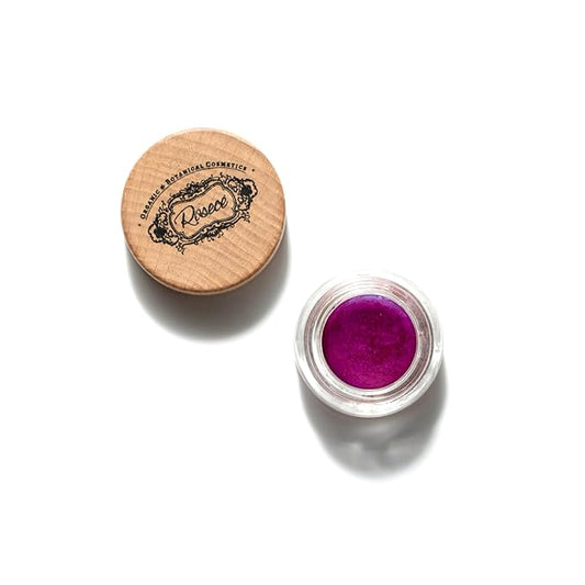 2-in-1 Cream Cheek Blush + Lip Color | Natural Mineral pigment | Soft Lips with natural oils and Vitamin E | 100% Plant ingredients, Vegan (Fuchsia Pink/Iridescent-Fluorite, 0.25fl oz)-Velvo Beauty