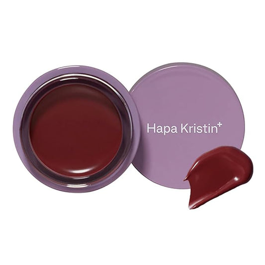 Gleam Glow Lip and Blush | a Classic, Vibrant Red that brings a Fresh, Lively Energy | perfectly pairs with Hapa Kristin Colored Contacts, 0.148 Oz (4.2g) (Very Berry 401, one)-Velvo Beauty