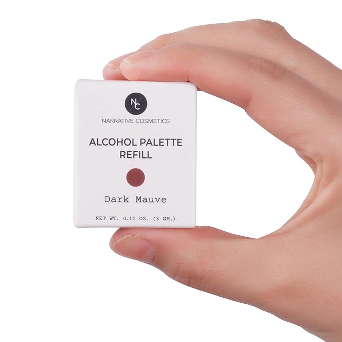 Alcohol Palette Refill Pans - Skin Tones - Dark Mauve-Velvo Beauty