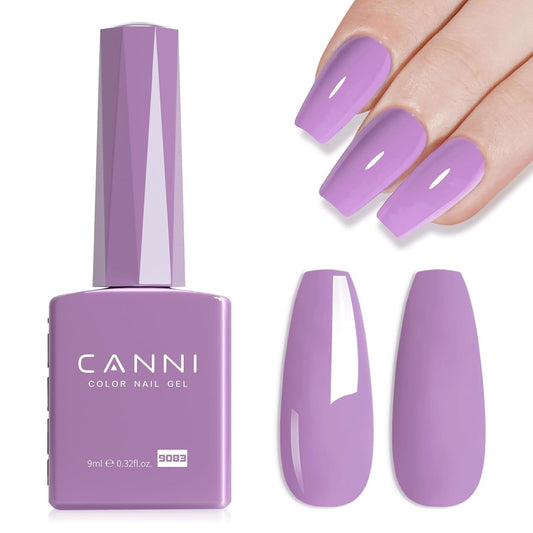 CANNI Purple Wisteria Nail Gel Polish – High Gloss Soak Off UV LED Gel, Long-Lasting Salon Manicure DIY Nail Art Gel Polish For Women-Velvo Beauty