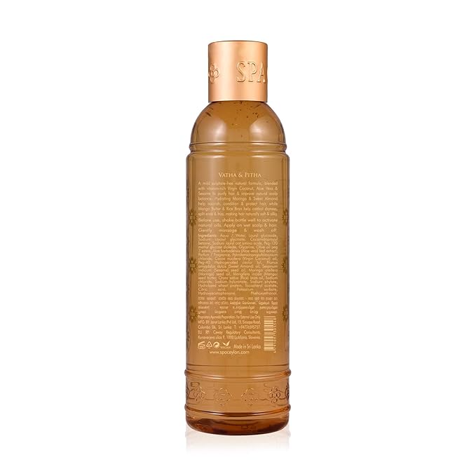 SPA CEYLON Virgin Coconut Gentle Hair Cleanser | Sulfate-Free | Gentle Shampoo | For All Hair Types | Daily Use-Velvo Beauty
