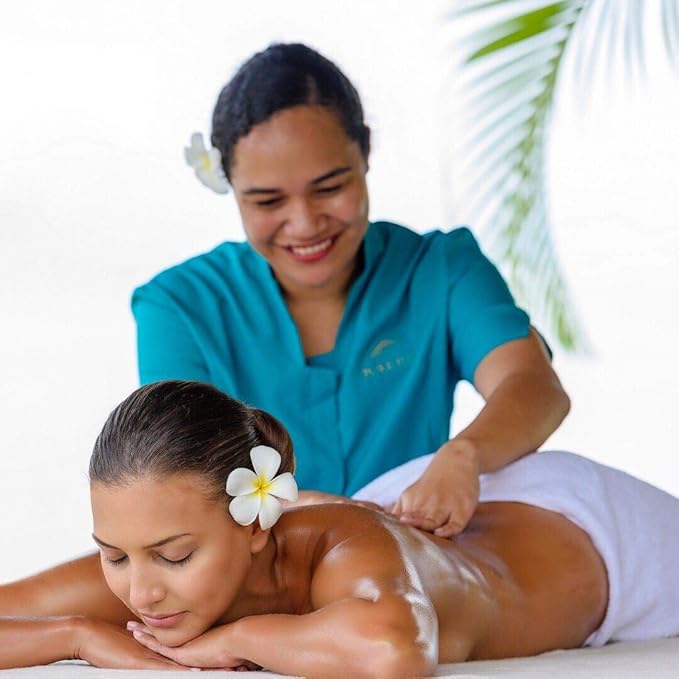 Pure Fiji Spa Gift for Women - Body Gift Box Include:Body Lotion 1Fl.Oz, Nourishing Exotic Oil 1 Fl.Oz, Body Butter 0.5oz & Sugar Rub 2oz, Scent Guava-Velvo Beauty