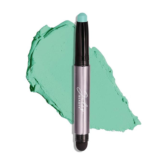 Julep Eyeshadow 101 Cream-to-Powder Waterproof Shadow Stick – Mint Matte – Long-Lasting, Crease-Proof, Cool-Toned Pastel Green Matte Cream Eyeshadow with Built-in Smudger-Velvo Beauty