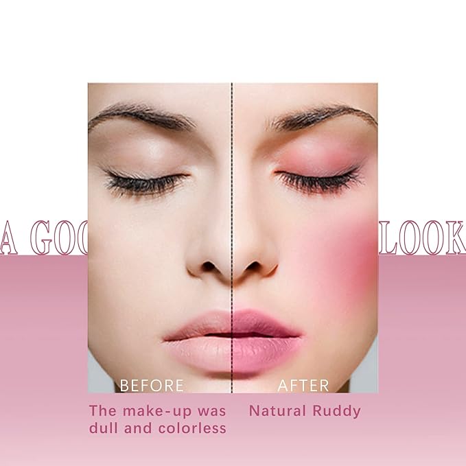 Cream Blush Stick for Cheeks Makeup,Waterproof Blush Face Stick Multi-Use Lip and Cheek Tint,Matte Finish Lightweight Easy to Blend Natural Cream Blusher Makeup for All Skin Tones- Pink-Velvo Beauty