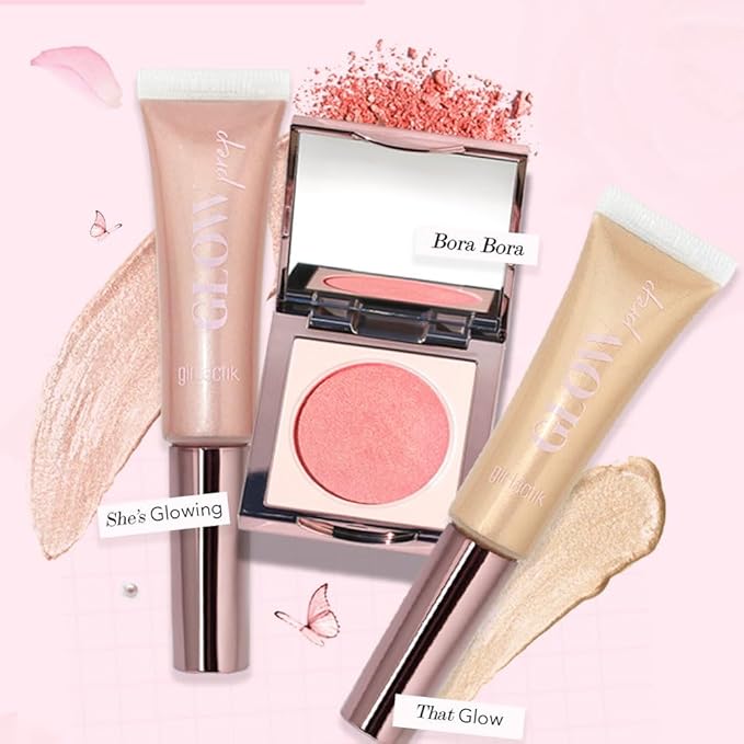 Girlactik GLow Prep, She's Glowing (Pink), 13 ml / 0.44 oz-Velvo Beauty