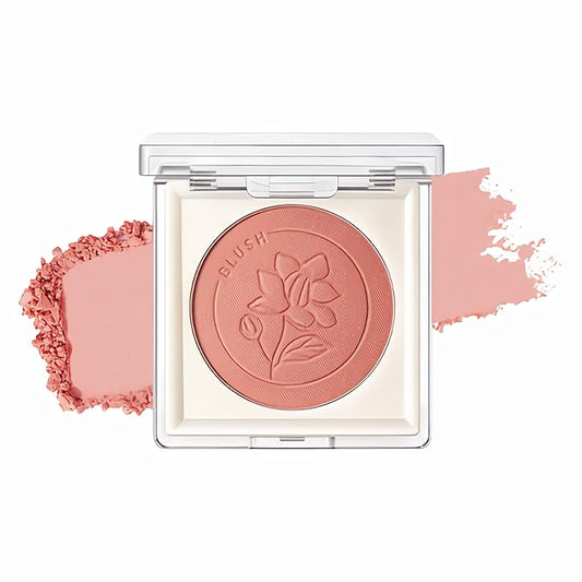 FOCALLURE Powder Palette Blush, Matte Mineral Blush Powder, Bright Shimmer Face Blush Makeup, Contour and Highlight Blush Palette, Highly Pigmented, Long Lasting, Waterproof, Blendable, #601-Velvo Beauty