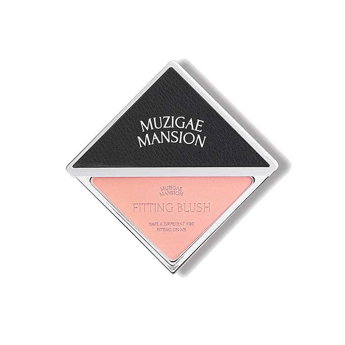 MUZIGAE MANSION FITTING BLUSH Vegan Powder Lightweight, Smooth, Blendable, Face Enhancing Makeup Color (Ecstacy)-Velvo Beauty