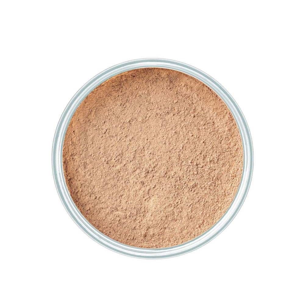 ARTDECO Mineral Powder Foundation - honey – loose setting powder for a smooth & matte finish - medium coverage - perfect for sensitive & oily skin - makeup with zinc & magnesium - vegan - 0.53 Oz-Velvo Beauty
