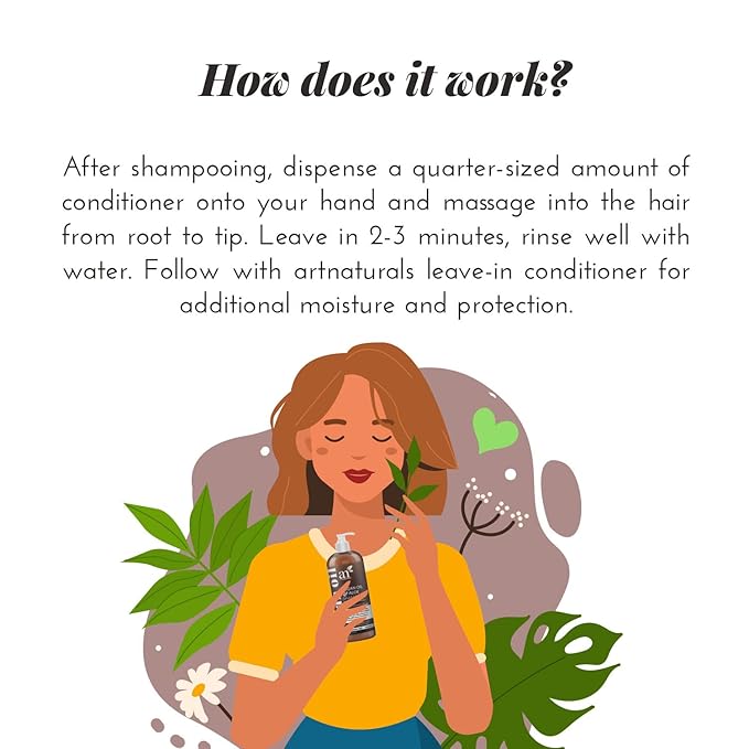 Artnaturals Argan Oil Hair Conditioner - (16 Fl Oz / 473ml) - Sulfate Free - Treatment for Damaged and Dry Hair - For All Hair Types - Safe for Color Treated Hair-Velvo Beauty