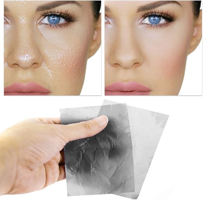 Oil Blotting Sheets for Face Natural Bamboo Charcoal Blotting Paper for Oily Skin Oil Absorbing Tissues Beauty Blotters Remove Excess Shine Organic Blot Papers For Make UpFacial & Skin Care 3 Pack-Velvo Beauty