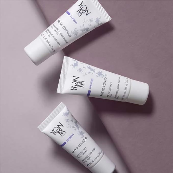 Yon-Ka Alpha-Contour Eye and Lip Cream (15ml) Anti-Wrinkle Regenerating Contour Creme, Naturally Soften Signs of Aging with Botanical Oil Blends and Fruit Acids, All Skin Types, Paraben-Free-Velvo Beauty