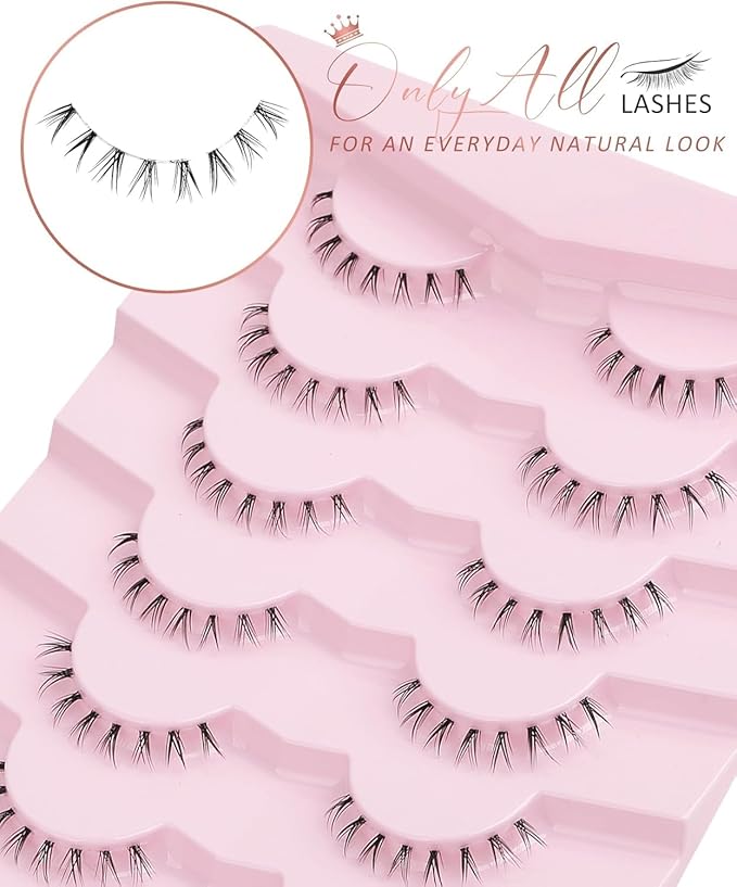 Bottom Lashes Bottom Eyelashes False Lower Lashes Fake Bottom Eyelashes 7 Pairs Bottom-3-Velvo Beauty
