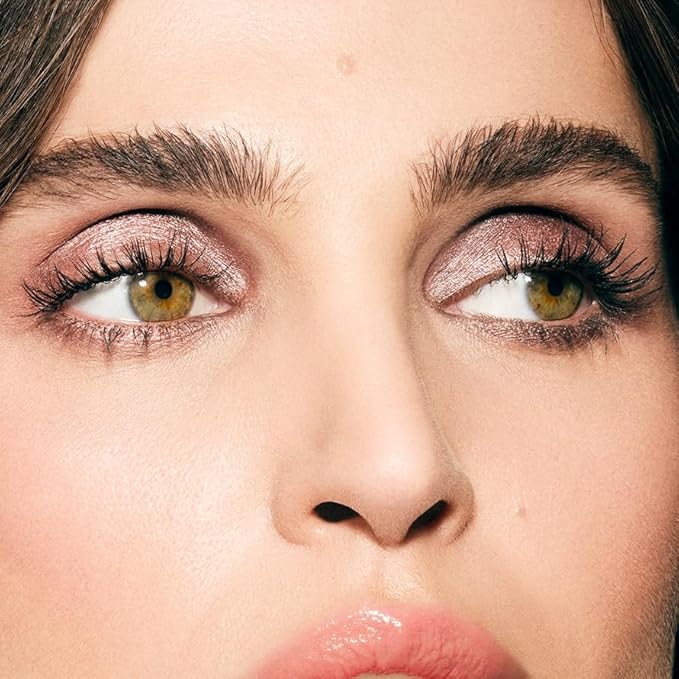 MAKE Beauty Multi-Chromatic Eye Shadow. Metal Reflecting Luminous Foil Finish Creamy, Buildable, Dimensional Long-wear, Crease-proof Powder Eyeshadow, Multichrome Shade - Quartz, Taupe-Velvo Beauty