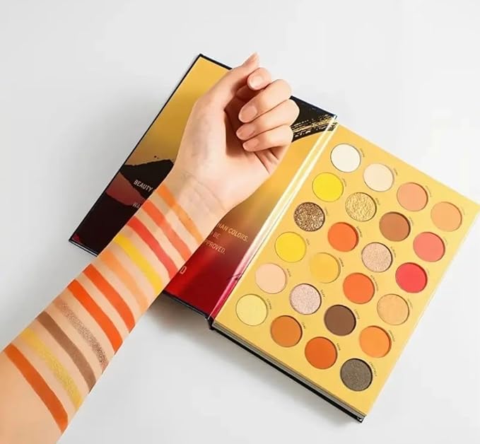 Generic Majical Book of Beauty Makeup Palette, 72 Colors, 3-Layer Folding Book, Eyeshadow Palette, Long Lasting-Velvo Beauty