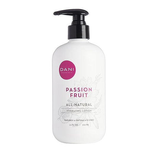 Naturals Hand & Body Lotion - Juicy Passion Fruit Scented, Deep Hydration for Dry & Dull Skin with Shea Butter, Aloe Vera & Vitamin E, Vegan, Paraben-Free, 12 Oz-Velvo Beauty