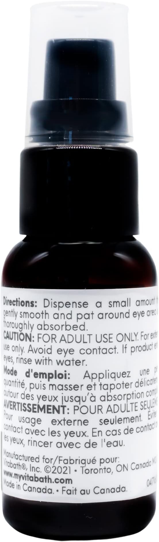 Vitabath Men's Eye Treatment Face Cream Moisturizer Soothe & Reduce Bags, Dark Circles, Puffiness & Look of Wrinkles Around Eyes, Unscented - 0.94 fl oz-Velvo Beauty
