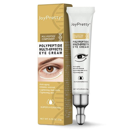 Polypeptide Eye Cream for Dark Circles,Bags Under and Puffiness,Polypeptide Eye Cream Anti Aging Firming Eye Cream,Wrinkie Removal Dark Circles Remove Eye Bags Nourishing Eye Serum Skin Care-Velvo Beauty