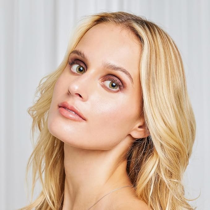 Palladio Waterproof Eyeshadow Stick with Blending Sponge, Long Lasting & Effortless Application, Smudge Free & Crease Proof Formula, Matte & Shimmer Shades, Buildable Eye Shadow (Burgundy Shimmer)-Velvo Beauty