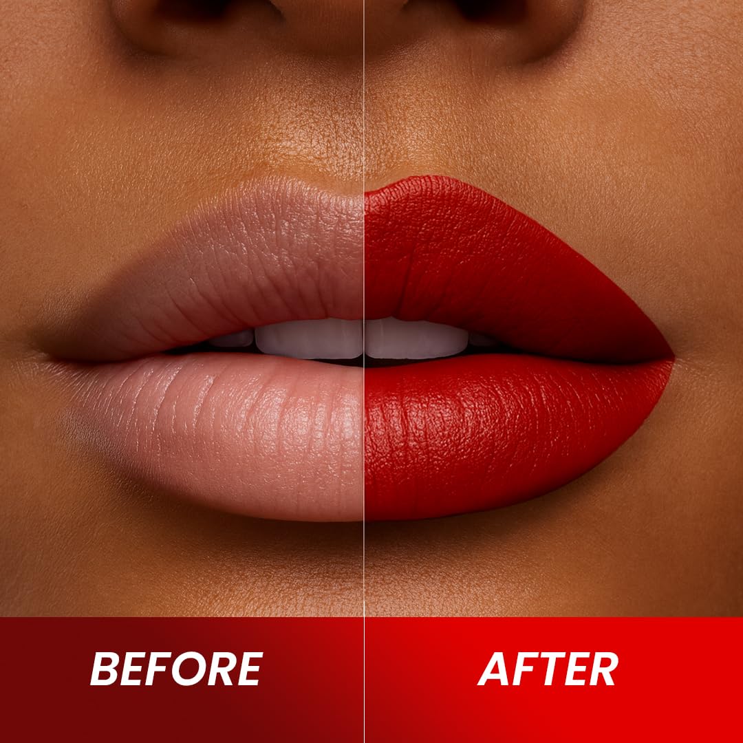 ๐๐๐๐ฒ๐ป๐ฐ๐ฒ ๐ผ๐ณ ๐๐ฟ๐ด๐ฎ๐ป Deep Moisturizing Red Lipstick, Long Lasting Lipstick & Lip Care in 1 with Pure Organic Argan Oil, Shea Butter, Jojoba Oil & Aloe Vera Hydrating, Roses R Red-Velvo Beauty