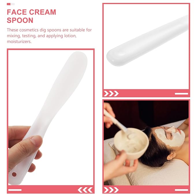 10Pcs mask stick tool stick cosmetic spatulas facial mud applicator spatulas stick facial cream scoops stirring rod makeup spatulas Multifunction white eye cream-Velvo Beauty