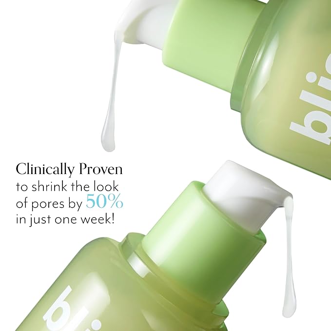 Bliss Niacinamide + Pore Vanish Complex Disappearing Act Serum – With Vitamin B3 + Green Tea - Reduces Pores & Dark Spots - Achieve Glass Skin - Clean, Cruelty-Free - 1 Fl Oz-Velvo Beauty