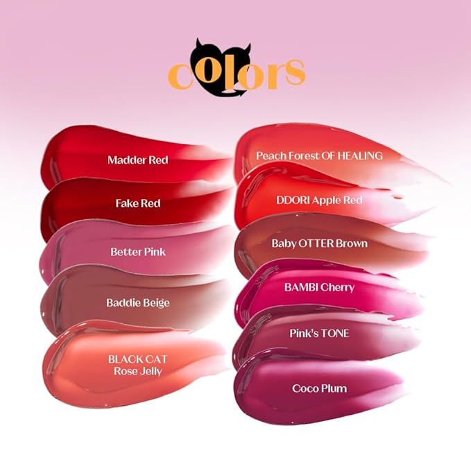 ETUDE Over Growy Lip Stain Tint, Fake Red, 0.1 oz (3 g), Lipstick, Glossy Finish, Highly Moisturizing, Melotint, Plush, Glossy, Volume, Vegan Certified-Velvo Beauty