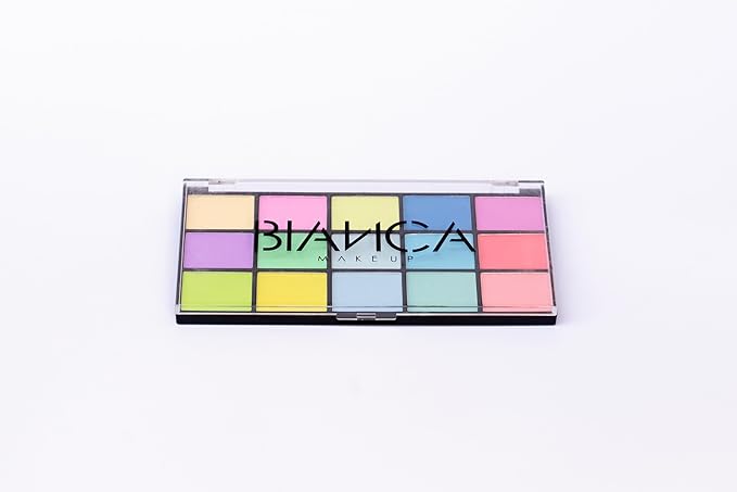 15 Colors Eyeshadow Palette | Versatile Range for Unlimited Eye Looks. (Pastel)-Velvo Beauty