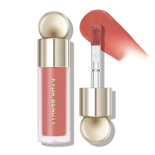 KYDA Liquid Blush, Matte Tinted for Cheeks, Lasting Dewy Finish, High Pigment Soft Creamy Blush, Blendable Lightweight Cover-Terracotta Color-Velvo Beauty