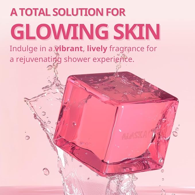 Rose Glow Perfumed Shower Bar Body Wash Dark Spot Removal 4.93 oz (Pack of 3) | Soft Smooth Skin Moisturizes Perfect for Women Gift Beauty Bundle Value Set (Rose Floral)-Velvo Beauty