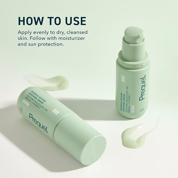 Skin Redness Reform, Calming Serum for Face. Advanced Clinical Optical Corrector for Redness and Discomfort. Soothing Face Serum with Oat Extract for Sensitive Skin. 1oz Pump-Velvo Beauty