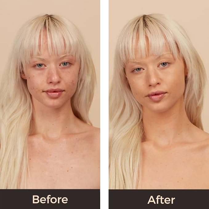 Monika Blunder Beauty - Blunder Cover Foundation Concealer - Shade: 3.5 - Drei.5 - Light/Medium, Neutral with Subtle Pink Undertones - Clean Beauty, All-In-One, Cruelty-Free - 0.62 oz-Velvo Beauty