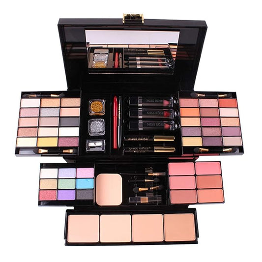 Professional 39 Colors Eyeshadow Palette All-in-one Cosmetic Makeup Gift Set including Matte Shimmer Highly Pigmented Eye Shadows, Blush, Pressed Powder and Lipstick-Velvo Beauty