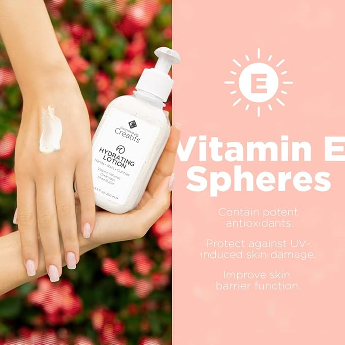 Hydrating Lotion for Dry Hands, Nails, and Cuticles, 8.5 fl. oz., Daily Moisturizing Skincare for Soft, Sensitive Skin with Shea Butter and Ceramides-Velvo Beauty