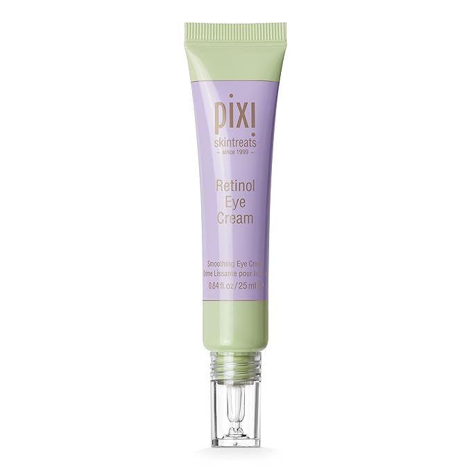 Pixi Beauty Retinol Eye Cream 25 ml | Sootuhing Eye Cream | Retinol Helps Smooth & Refine Delicate Eye Area | Peptides Help Minimize Fine Lines | 0.84 Fl Oz-Velvo Beauty