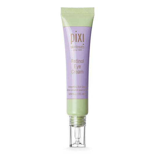 Pixi Beauty Retinol Eye Cream 25 ml | Sootuhing Eye Cream | Retinol Helps Smooth & Refine Delicate Eye Area | Peptides Help Minimize Fine Lines | 0.84 Fl Oz-Velvo Beauty