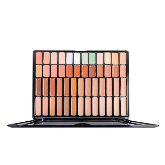 VERONNI Concealer Palette 50 Color Professional Cream Contour Makeup Cosmetic Palette Salon and Daily Use Contouring Foundation Kit (50 color concealer)-Velvo Beauty