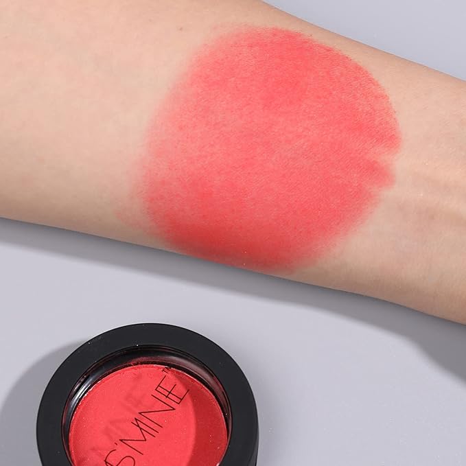 IS'MINE Single Eyeshadow Powder Palette, Matte Red, High Pigment, Longwear Eye Makeup for Day & Night-Velvo Beauty