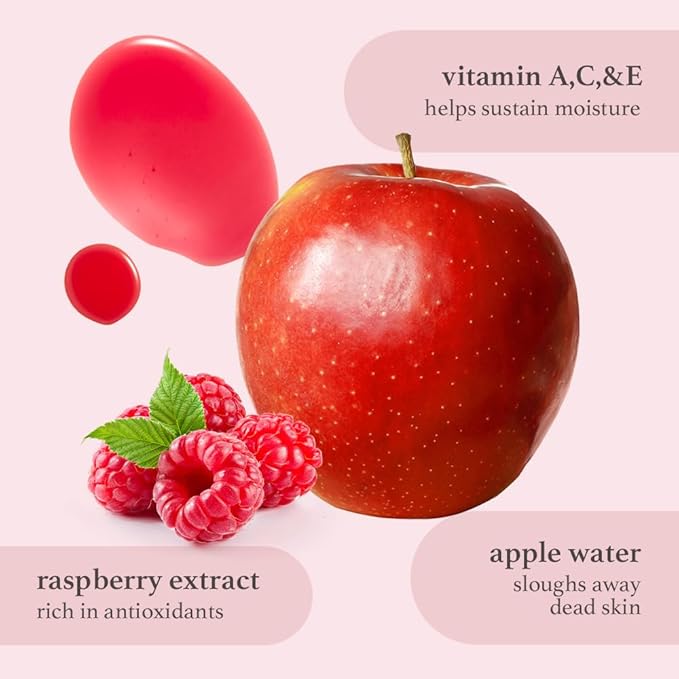 NOONI Vegan Appleseed Lip Oil Set - Appleberry & Applecherry & Appleplum | Long-Lasting, Moisturizing, Plumping, Revitalizing for Dry Lips, Waterproof, No Peel Off, 0.12 FL Oz x 3ea-Velvo Beauty