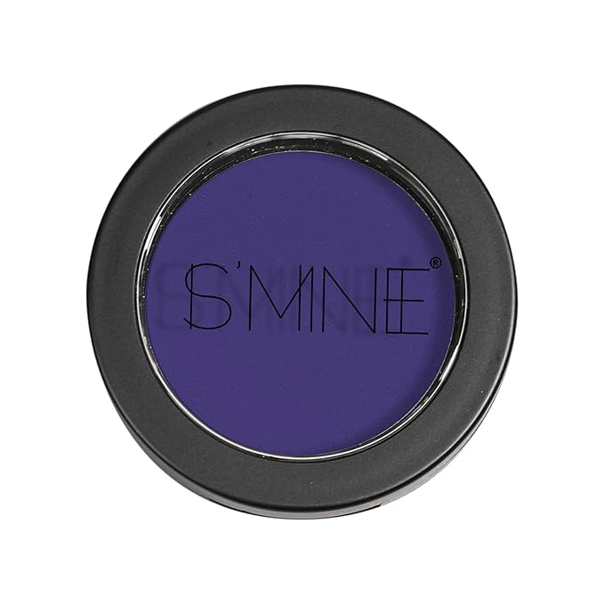 ISMINE Single Eyeshadow Powder Palette, Matte Purple, High Pigment, Longwear Single Eye Makeup for Day & Night-Velvo Beauty