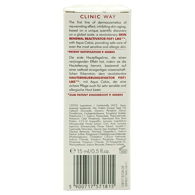 DR IRENA ERIS Clinic Way - PEPTIDE Lifting Day and Night Eye Cream 3°+ 4° - 15 ml-Velvo Beauty
