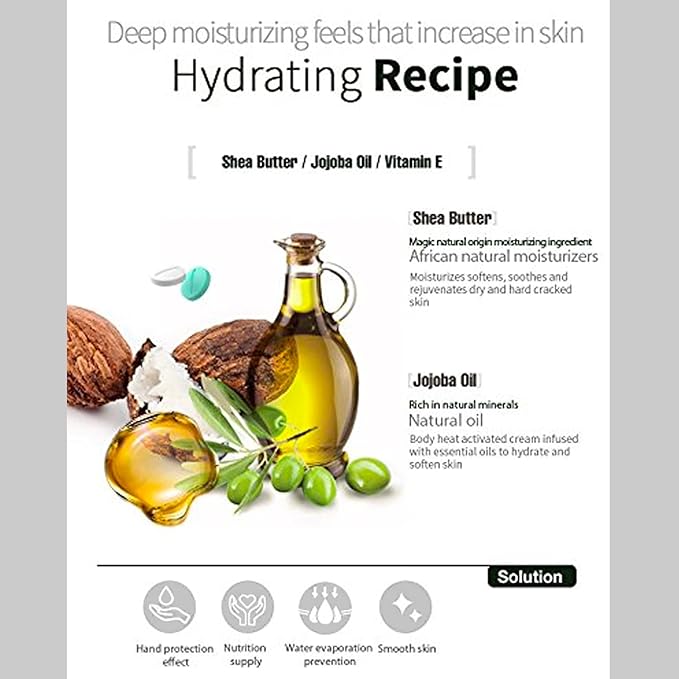 Epielle Hydrating Foot Masks 6 Pairs, Deep Moisturizing Socks for Dry Feet & Cracked Heels, Relieve and Soften with Shea Butter & Jojoba Oil, Korean Skin Care, Spa Set, Self Care Gifts for Women-Velvo Beauty