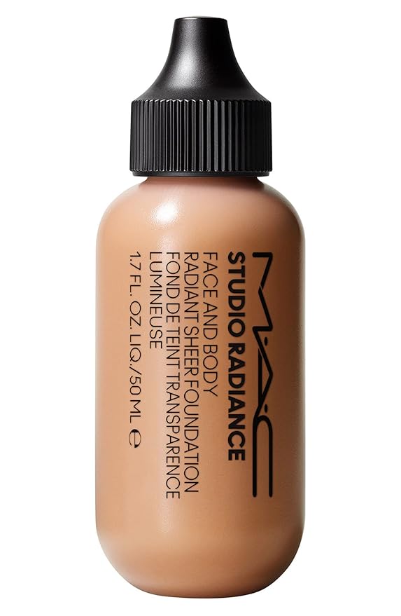 M.A.C Studio Radiance Faceand Body Radiant Sheer Foundation N3, 1.7 Ounce-Velvo Beauty