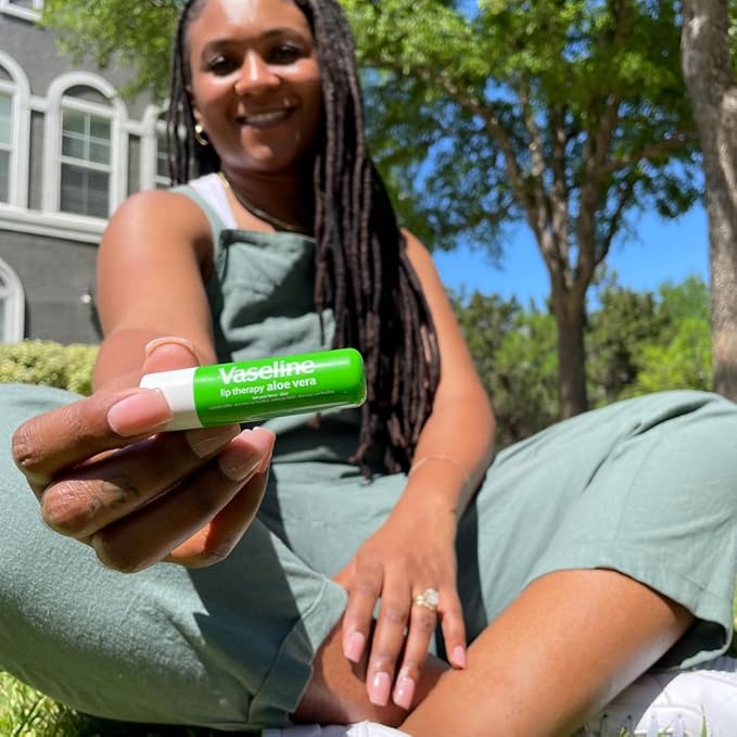 Vaseline Lip w/o Backer Card Aloe - 12 pack box-Velvo Beauty