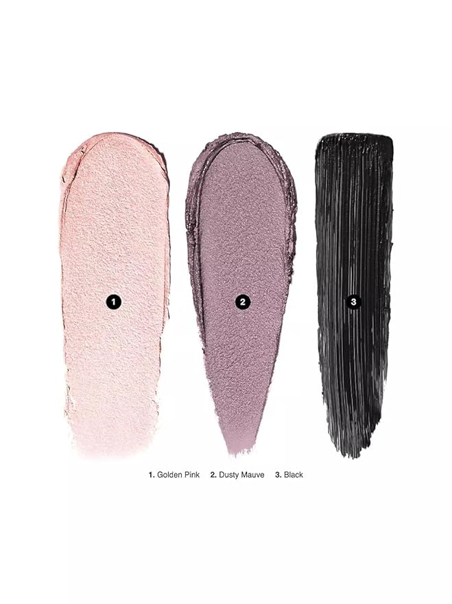 Bobbi Brown City Stroll Mini Long-Wear Cream Shadow Stick Set: Golden Pink and Mauve with Smokey Eye Mascara-Velvo Beauty