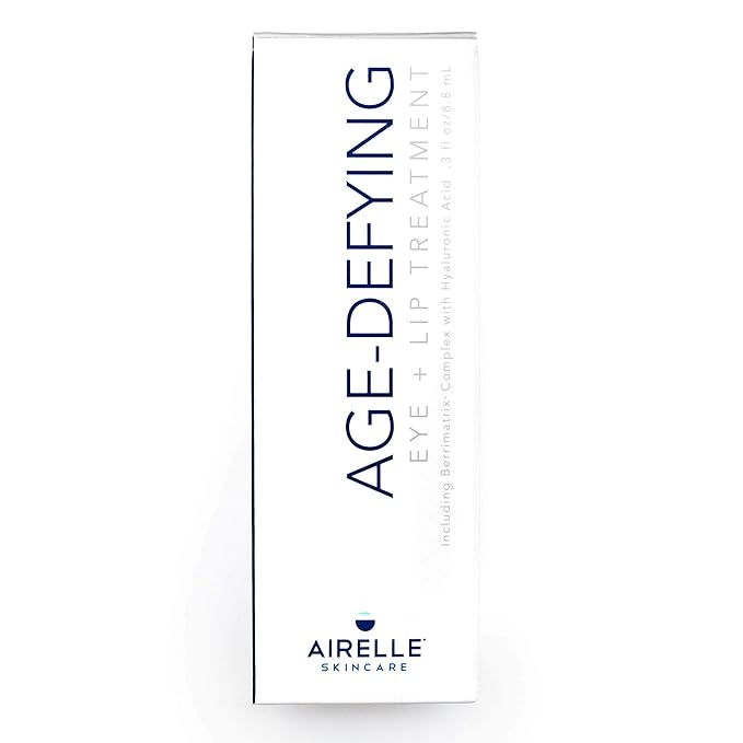 Airelle Age-Defying Eye and Lip Treatment | Anti Aging, Helps Reduce Wrinkles, Fine Lines | Dermatologist Recommended | Hyaluronic Acid, Berrimatrix | Natural Ingredients | .3 Fl Oz-Velvo Beauty