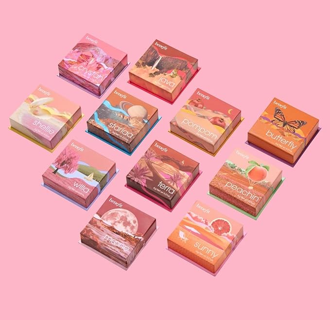 Benefit Cosmetics WANDERful World Silky-Soft Powder Blush Moone-Velvo Beauty