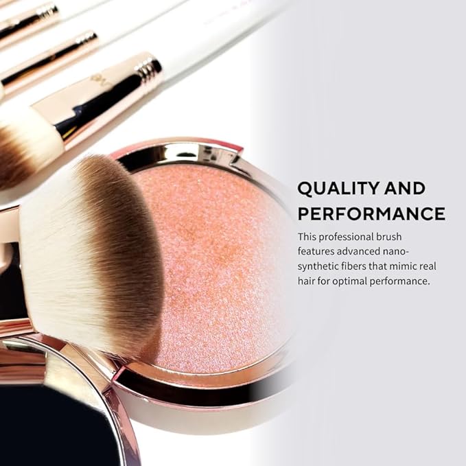 Professional Makeup Brush 11 Piece Set, Premium Synthetic Vegan Brushes Kit for Blending Powder, Foundation, Concealer, Blush & Eye Shadow, Cruelty-Free-Velvo Beauty
